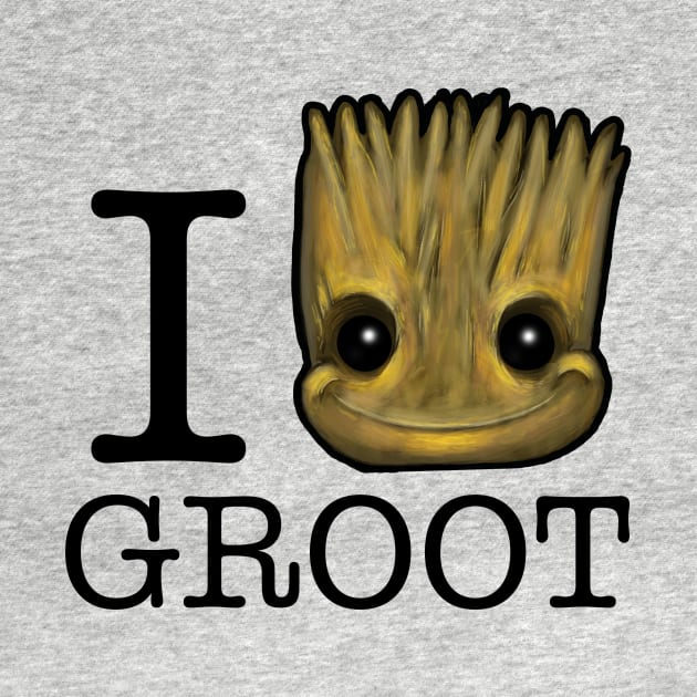 I love groot by absolemstudio